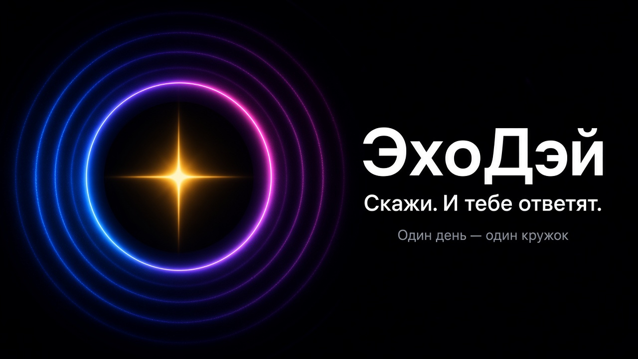 Обложка ЭхоДэй: кружок со звездой